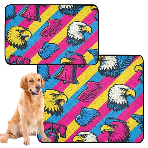 Hundematte, waschbar, extra groß, waschbar, rutschfeste Matte für Hunde, für Autositz, 61 x 91,4 cm + 91,4 x 106,7 cm, 2 Stück Hundematte, waschbar, extra groß, waschbar, rutschfeste Matte für Hunde, für Autositz, 61 x 91,4 cm + 91,4 x 106,7 cm, 2 Stück von GuoChe