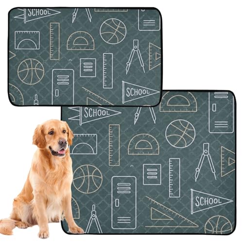 Hundematte für den Innenbereich, schmutzige Matten für Hunde, groß, waschbar, rutschfeste Bodenmatte für Autositz, 50,8 x 61 cm, geometrisch, modern, 3 Stück Hundematte für den Innenbereich, schmutzige Matten für Hunde, groß, waschbar, rutschfeste Bodenmatte für Autositz, 50,8 x 61 cm, geometrisch, modern, 3 Stück von GuoChe