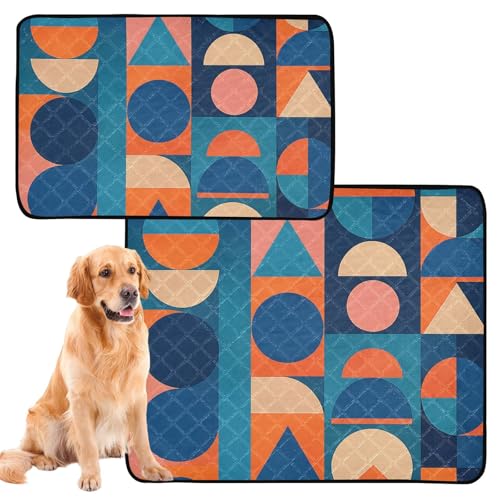 Hundematte für den Innenbereich, waschbar, rutschfest, 61 x 91,4 cm + 91,4 x 106,7 cm, 2 Stück Hundematte für den Innenbereich, waschbar, rutschfest, 61 x 91,4 cm + 91,4 x 106,7 cm, 2 Stück von GuoChe
