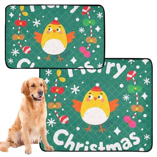 Katzen-Haustiermatte, Teppich für Hunde, schmutzige Füße, waschbar, rutschfest, Bodenmatte für Sofa, 61 x 91,4 cm + 91,4 x 106,7 cm, Frohe Weihnachten, Cartoon-Vogel Katzen-Haustiermatte, Teppich für Hunde, schmutzige Füße, waschbar, rutschfest, Bodenmatte für Sofa, 61 x 91,4 cm + 91,4 x 106,7 cm, Frohe Weihnachten, Cartoon-Vogel von GuoChe