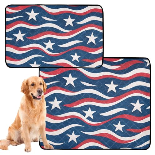 Uriniermatte für große Hunde, waschbar, rutschfest, Bodenmatte für Strand, 50,8 x 61 cm, abstrakt, modern, gestreift, 3 Stück Uriniermatte für große Hunde, waschbar, rutschfest, Bodenmatte für Strand, 50,8 x 61 cm, abstrakt, modern, gestreift, 3 Stück von GuoChe