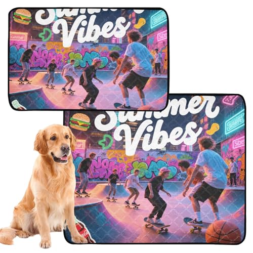 Uriniermatte für große Hunde, waschbar, rutschfest, für Sofa, 50,8 x 61 cm, 3 Stück Uriniermatte für große Hunde, waschbar, rutschfest, für Sofa, 50,8 x 61 cm, 3 Stück von GuoChe