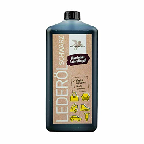 B & E Lederöl schwarz, 2,5 Liter von Guoml