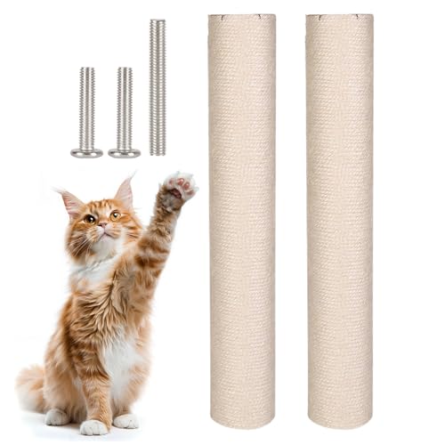 Gupcaqosjw Für Katzen | Sisal Kratzstamm,Interaktives Spielzeug Mit 0.8 cm Schraublöchern Für Training Entspannung Indoor Spiel Klettern Gupcaqosjw Für Katzen | Sisal Kratzstamm,Interaktives Spielzeug Mit 0.8 cm Schraublöchern Für Training Entspannung Indoor Spiel Klettern von Gupcaqosjw