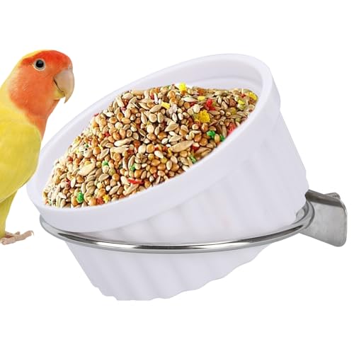 Gupcaqosjw -Futterspender - Innenfutterspender und Tränken für Käfigvögel,Zubehör Für, Sittiche, Aras, Unzertrennliche, Kanarienvögel Und Kleintiere Gupcaqosjw -Futterspender - Innenfutterspender und Tränken für Käfigvögel,Zubehör Für, Sittiche, Aras, Unzertrennliche, Kanarienvögel Und Kleintiere von Gupcaqosjw