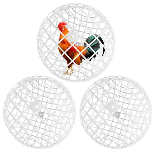 Gupcaqosjw Hühnerkäfig Für Draußen - Beweglicher 3-teiliger Hühnerglobus | Geflügelbedarf Für Freilauf Garten Gemüsebeet Gupcaqosjw Hühnerkäfig Für Draußen - Beweglicher 3-teiliger Hühnerglobus | Geflügelbedarf Für Freilauf Garten Gemüsebeet von Gupcaqosjw