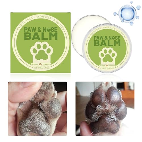 Gupcaqosjw HundeBalsam | Beruhigende Creme für rissige und Nasen bei Hunden | Natürlicher Schutz für tägliche Pflege von trockener empfindlicher Haut Aller Rassen und Tiere | für von Gupcaqosjw