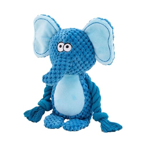 Gupcaqosjw Hundespielzeug mit Quietschern, Quietschende Hundespielzeug - Haustier -Zahnen Seilpuppe,Fun Squeaky Pet Chew Fuchs, Elefant, Froschpuppe, Stimulationszähne interaktiver Hund kauen Gupcaqosjw Hundespielzeug mit Quietschern, Quietschende Hundespielzeug - Haustier -Zahnen Seilpuppe,Fun Squeaky Pet Chew Fuchs, Elefant, Froschpuppe, Stimulationszähne interaktiver Hund kauen von Gupcaqosjw