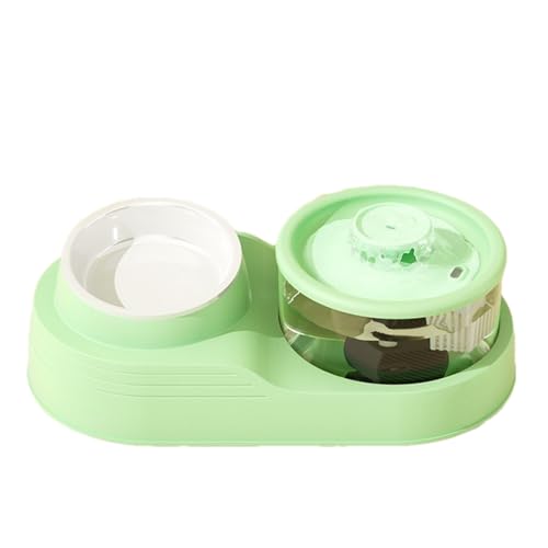 Gupcaqosjw Katzenfutter- und Wasserspender, automatischer Katzenfuttermittel | 2 in 1 Automatic Hundefutterer,Neigungsunterstützung, ruhiges Design, Fütterung und Bewässerung für den Haushaltsgebrauch Gupcaqosjw Katzenfutter- und Wasserspender, automatischer Katzenfuttermittel | 2 in 1 Automatic Hundefutterer,Neigungsunterstützung, ruhiges Design, Fütterung und Bewässerung für den Haushaltsgebrauch von Gupcaqosjw