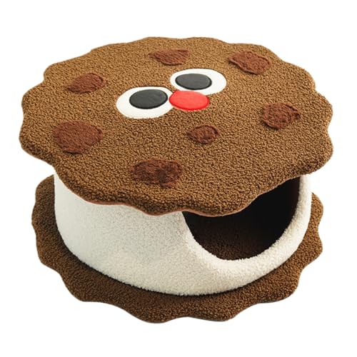 Gupcaqosjw Katzenversteck - Cookie Design Indoor Hundehaus | Waschbares Warmes Versteck Für Kleine Haustiere Welpen Kätzchen Schlafplatz Wohnung Spielen Innenstadt Versteck Zimmer Gupcaqosjw Katzenversteck - Cookie Design Indoor Hundehaus | Waschbares Warmes Versteck Für Kleine Haustiere Welpen Kätzchen Schlafplatz Wohnung Spielen Innenstadt Versteck Zimmer von Gupcaqosjw