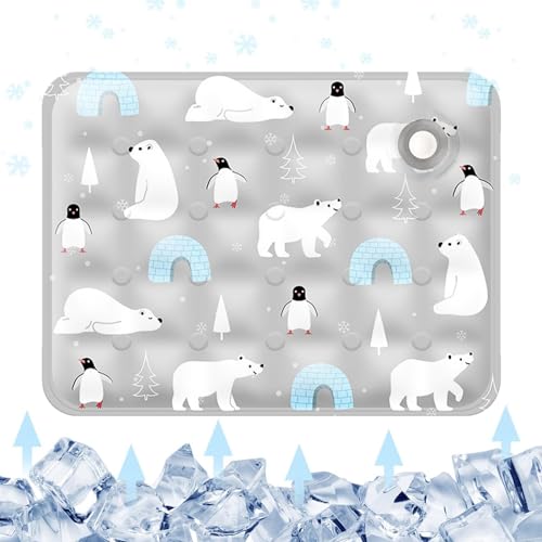 Gupcaqosjw Kühlmatte Für Hunde, Kühlmatte Hund PVC Kühldecke Selbstkühlende Hundematte Für Hunde, Kühldecke Katzen, Selbstkühlende Kissen, Kühl Hundedecke, Kühlmatte Katzen Kühlmatte Für Haustiere Gupcaqosjw Kühlmatte Für Hunde, Kühlmatte Hund PVC Kühldecke Selbstkühlende Hundematte Für Hunde, Kühldecke Katzen, Selbstkühlende Kissen, Kühl Hundedecke, Kühlmatte Katzen Kühlmatte Für Haustiere von Gupcaqosjw
