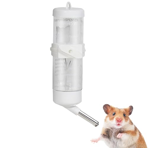 Gupcaqosjw Wasserversorger für, Frettchenwasserflasche | No-Trip Hamster Water Flasche - Fütterungszubehör, Tierwasserer für Eichhörnchen, Igel, Chinchilla Gupcaqosjw Wasserversorger für, Frettchenwasserflasche | No-Trip Hamster Water Flasche - Fütterungszubehör, Tierwasserer für Eichhörnchen, Igel, Chinchilla von Gupcaqosjw