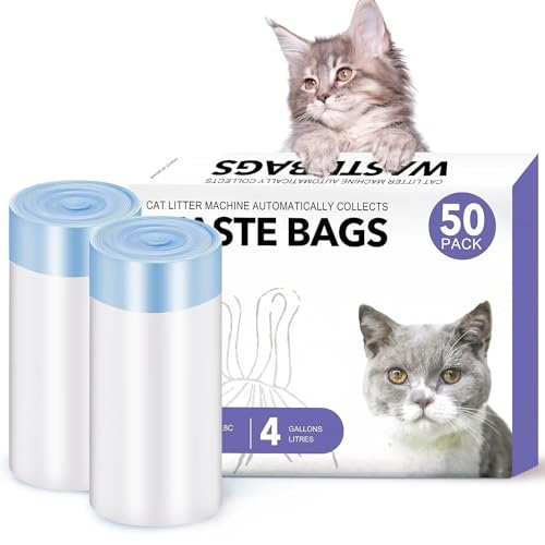 GUSGOT Katzentoiletten-Einlagen, geruchlos, zwei-Wege-Kordelzug, reiß- und auslaufsicher, für automatische Katzentoilette, 50 Stück, 58 x 40 cm GUSGOT Katzentoiletten-Einlagen, geruchlos, zwei-Wege-Kordelzug, reiß- und auslaufsicher, für automatische Katzentoilette, 50 Stück, 58 x 40 cm von Gusgot