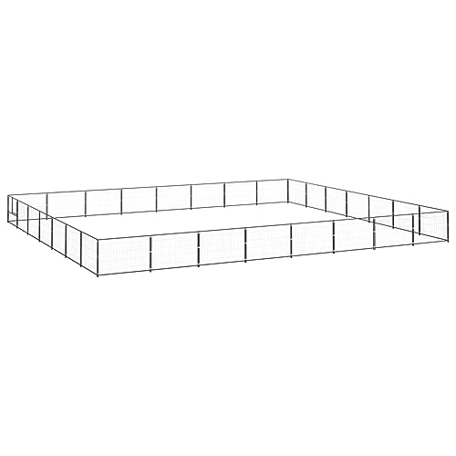 GuyAna Hundezwinger Schwarz 56 m² Stahl HüHnerzaun Garten Zaun Welpenstall GuyAna Hundezwinger Schwarz 56 m² Stahl HüHnerzaun Garten Zaun Welpenstall von GuyAna