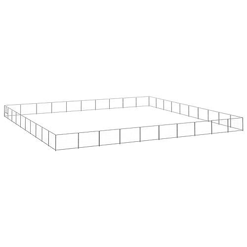 GuyAna Hundezwinger Silbern 100 m² Stahl Laufgehege FüR Hunde Mobiler Hundezaun GuyAna Hundezwinger Silbern 100 m² Stahl Laufgehege FüR Hunde Mobiler Hundezaun von GuyAna
