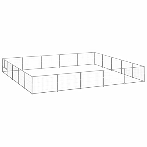 GuyAna Hundezwinger Silbern 25 m² Stahl Spielplatz FüR Garten Kleiner Zaun Mobiler Zaun GuyAna Hundezwinger Silbern 25 m² Stahl Spielplatz FüR Garten Kleiner Zaun Mobiler Zaun von GuyAna