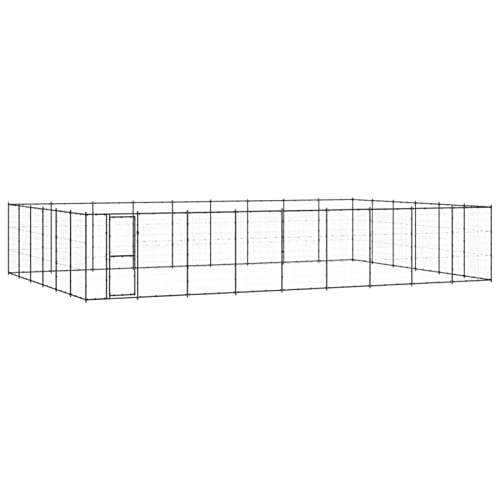 GuyAna Outdoor-Hundezwinger Stahl 65,34 m² Laufgehege FüR Hunde Hundeauslauf FüR Innen GuyAna Outdoor-Hundezwinger Stahl 65,34 m² Laufgehege FüR Hunde Hundeauslauf FüR Innen von GuyAna