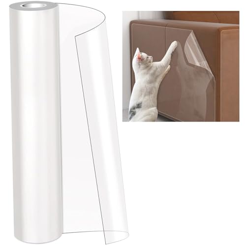 Guyode Kratzfolie Katzen Selbstklebend, Katzen Kratzschutz Sofa Transparent, Kratzschutz für Hundetüren, Kratzer für Sofa von Katzens, AntiKratz Tape für Möbel Couch Sofas Wand Tür Schutz (20cmx3m) Guyode Kratzfolie Katzen Selbstklebend, Katzen Kratzschutz Sofa Transparent, Kratzschutz für Hundetüren, Kratzer für Sofa von Katzens, AntiKratz Tape für Möbel Couch Sofas Wand Tür Schutz (20cmx3m) von Guyode