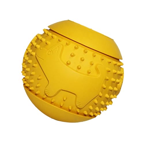 Aggressive Eater Hundespielzeug, Hundefutterball für aggressive Esser, Leckerli-Spender, Leckerli-Spender, Leckerli-Spender, Puzzle-Spielzeug, Naturkautschukbälle, 8 x 8 cm Aggressive Eater Hundespielzeug, Hundefutterball für aggressive Esser, Leckerli-Spender, Leckerli-Spender, Leckerli-Spender, Puzzle-Spielzeug, Naturkautschukbälle, 8 x 8 cm von Gvblkq