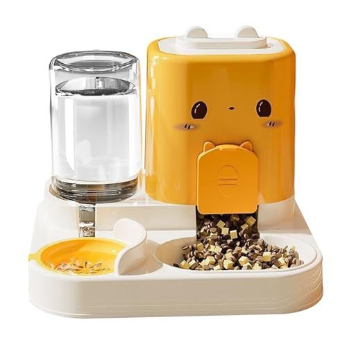 Automatic Cat Feeder, 2 in 1 Food Water Dispenser, PP Pet Feeding Station, Design, Large Capacity, Easy Refilling, Perfect for Indoor Kittens, Small Puppies, 9.84x8.66x8.27 inches Automatic Cat Feeder, 2 in 1 Food Water Dispenser, PP Pet Feeding Station, Design, Large Capacity, Easy Refilling, Perfect for Indoor Kittens, Small Puppies, 9.84x8.66x8.27 inches von Gvblkq