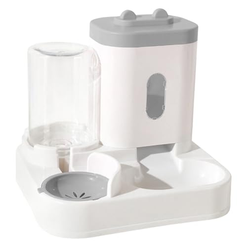Automatic Cat Feeder, Pet Dispenser Bowl, Water Station System, Multifunctional Base, Supply, Easy Setup, Clean Design, Perfect for Kitchen, Living Room, Apartment, 27x25x24cm Automatic Cat Feeder, Pet Dispenser Bowl, Water Station System, Multifunctional Base, Supply, Easy Setup, Clean Design, Perfect for Kitchen, Living Room, Apartment, 27x25x24cm von Gvblkq