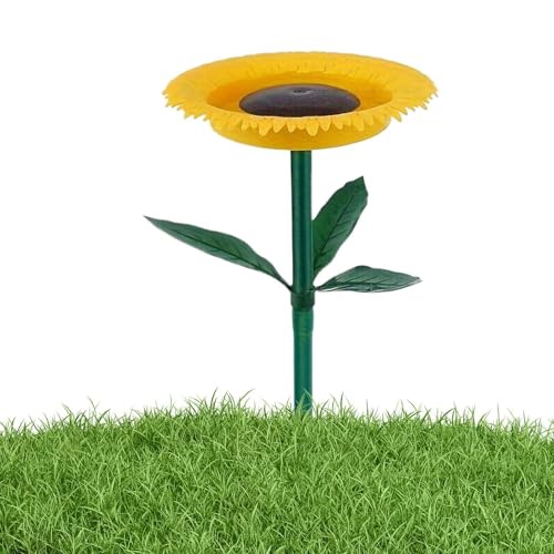 Bird Feeders, Bird Feeder Tray, Weather-Resistant Sunflower Stake Design, Sturdy Hanging Station for Deck, Patio, Porch, Pond, Backyard Wildlife Watching and Garden Feeding von Gvblkq