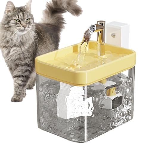 Cat Drinking Fountain with Pump, Outdoor Cat Water Dispenser, Cat Fountain, Adjustable Water Fountain, Ceramic Cat Water Fountain, Large Capacity Cat Fountain, Healthy Hydration for Cats Cat Drinking Fountain with Pump, Outdoor Cat Water Dispenser, Cat Fountain, Adjustable Water Fountain, Ceramic Cat Water Fountain, Large Capacity Cat Fountain, Healthy Hydration for Cats von Gvblkq
