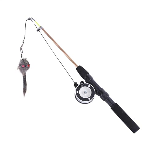 Cat Fishing Pole Toy, Telescopic Wand Cat Toy, Realistic Cat Teaser Wand, Long Cat Training Wand, Interactive Cat Toy For Kittens, Cat Wand For Indoor Play, Durable Cat Accessories, Cat Exercise Toys Cat Fishing Pole Toy, Telescopic Wand Cat Toy, Realistic Cat Teaser Wand, Long Cat Training Wand, Interactive Cat Toy For Kittens, Cat Wand For Indoor Play, Durable Cat Accessories, Cat Exercise Toys von Gvblkq