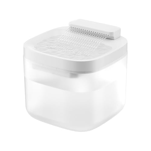 Cat Water Fountain, Pet Fountains, Automatic Circulating Dog Watering Container, Silent Electric Drinker for Kitten and Puppy, Continuous Fresh System for Indoor Pets Hydration von Gvblkq