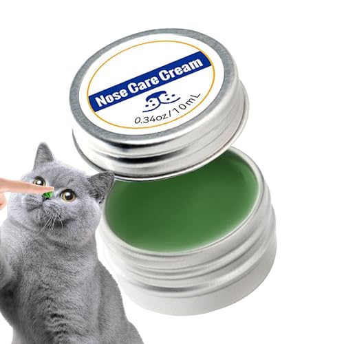 Dog Nose Balm, 10ml Moisturizing Dog Balm, Natural Snout Soother, Rapid Absorption, Pet Snitch Cream, Effective for Dogs and Cats, Gentle Formula, for Puppies, 5x5x2.5cm Dog Nose Balm, 10ml Moisturizing Dog Balm, Natural Snout Soother, Rapid Absorption, Pet Snitch Cream, Effective for Dogs and Cats, Gentle Formula, for Puppies, 5x5x2.5cm von Gvblkq