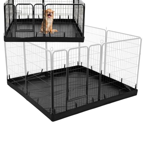 Dog Playpen Mat, Indoor Cat Fence Pad, Oxford Cloth Washable Puppy Pee Pad, Waterproof Whelping Training Pet Mat for Playpen, Bed, Sofa, and Trunk, Easy Installation Dog Playpen Mat, Indoor Cat Fence Pad, Oxford Cloth Washable Puppy Pee Pad, Waterproof Whelping Training Pet Mat for Playpen, Bed, Sofa, and Trunk, Easy Installation von Gvblkq