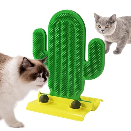 Durabled Catnip Scratch Pad, Cactus Shape Cat Scratcher, ABS Interactive Claw Grinding Pad for Small Medium Pets, Indoor Scratching Supplies for Cats Durabled Catnip Scratch Pad, Cactus Shape Cat Scratcher, ABS Interactive Claw Grinding Pad for Small Medium Pets, Indoor Scratching Supplies for Cats von Gvblkq