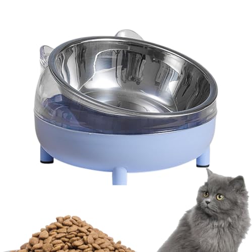 Erhöhte Futternäpfe für Katzen, auslaufsicher, geneigt, Katzenohr-Design & 4 Beine, erhöhter breiter flacher Futternapf, für Katzen, Kätzchen, Welpen, Hunde, Haustierbedarf, 1 Set, 13, 8,5, 13 cm Erhöhte Futternäpfe für Katzen, auslaufsicher, geneigt, Katzenohr-Design & 4 Beine, erhöhter breiter flacher Futternapf, für Katzen, Kätzchen, Welpen, Hunde, Haustierbedarf, 1 Set, 13, 8,5, 13 cm von Gvblkq