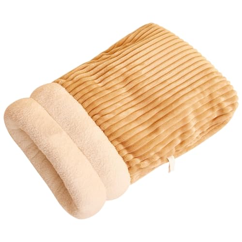 Gvblkq Bedecktes Katzenbett, wärmendes Plüsch-Katzenbett, waschbare Versteckhöhle Haustierhausnest, warme Katzennester im und Winter, weiches Katzenhausbett, gebohrte Steppdecken Baumwollnester Gvblkq Bedecktes Katzenbett, wärmendes Plüsch-Katzenbett, waschbare Versteckhöhle Haustierhausnest, warme Katzennester im und Winter, weiches Katzenhausbett, gebohrte Steppdecken Baumwollnester von Gvblkq