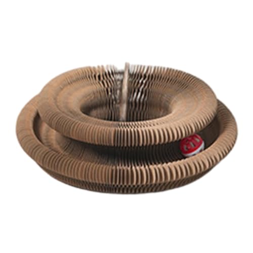 Gvblkq Cardboard Cat Toy, Cat Scratch Board, Foldable Cat Scratching Post, Kitty Scratching Post, Cat Ball Track Toy, Cat Scratcher Cardboard, Cat Accordion Toy, Interactive Cat Toy, Cat Scratching Pa Gvblkq Cardboard Cat Toy, Cat Scratch Board, Foldable Cat Scratching Post, Kitty Scratching Post, Cat Ball Track Toy, Cat Scratcher Cardboard, Cat Accordion Toy, Interactive Cat Toy, Cat Scratching Pa von Gvblkq