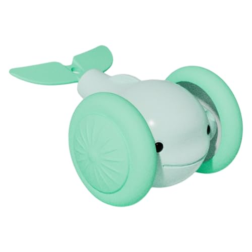 Gvblkq Cat Automatic Moving Ball, Little Whale Shape Electric Toy, Stimulating Rechargeable Pet Plaything, for Indoor Fun, Kitten Training, Interactive Toy, 2.95x1.57 inches Gvblkq Cat Automatic Moving Ball, Little Whale Shape Electric Toy, Stimulating Rechargeable Pet Plaything, for Indoor Fun, Kitten Training, Interactive Toy, 2.95x1.57 inches von Gvblkq