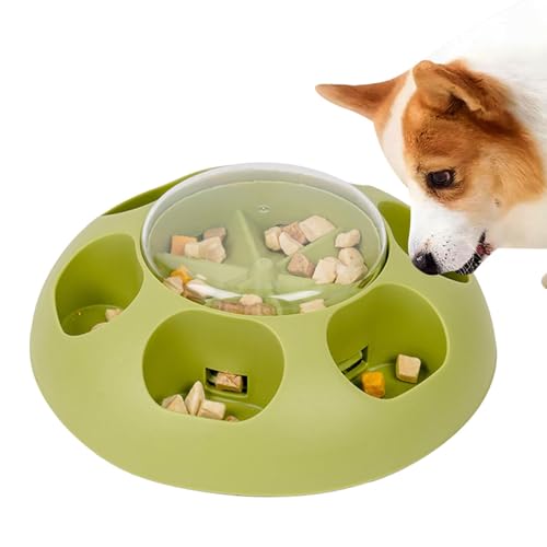 Gvblkq Dog Treat Puzzle Slow Feeder, Interactive Puzzle Toys For Dogs, Slow Feeder Dog Bowl, Mental Stimulation Dog Toy, Brain Food Dispenser For Dogs, Dog Enrichment Puzzle Feeder, Pet Training Gvblkq Dog Treat Puzzle Slow Feeder, Interactive Puzzle Toys For Dogs, Slow Feeder Dog Bowl, Mental Stimulation Dog Toy, Brain Food Dispenser For Dogs, Dog Enrichment Puzzle Feeder, Pet Training von Gvblkq