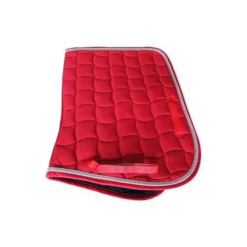 Gvblkq Dressage Saddle Pad, Breathable Moisture-Absorbing Horse Riding Pad, Lightweight Shock-Absorbing Equestrian Gear, Soft Quilted Design, Comfortable Secure Fit, Ideal for Training Gvblkq Dressage Saddle Pad, Breathable Moisture-Absorbing Horse Riding Pad, Lightweight Shock-Absorbing Equestrian Gear, Soft Quilted Design, Comfortable Secure Fit, Ideal for Training von Gvblkq