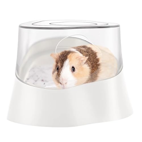 Gvblkq Easy Clean Hamster Sandbox, Hamster Sandbox Container, Large Hamster Toilet Bath, Transparent Hamster Toilet Hamster Bathroom, Small Pet Bathtub Washable For Small Animal Gvblkq Easy Clean Hamster Sandbox, Hamster Sandbox Container, Large Hamster Toilet Bath, Transparent Hamster Toilet Hamster Bathroom, Small Pet Bathtub Washable For Small Animal von Gvblkq