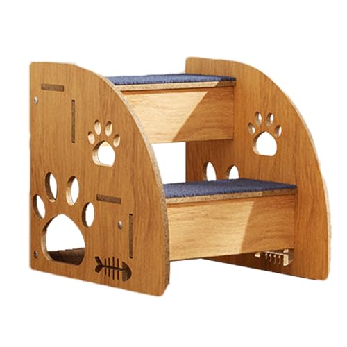 Gvblkq Hundebett Treppe - Katzentreppe Hunderampe Indoor | Rutschfeste Katzentreppe Haustiertreppe Hundetreppe Hochbett Klettern Hundebett Stufen Haustierbedarf Gvblkq Hundebett Treppe - Katzentreppe Hunderampe Indoor | Rutschfeste Katzentreppe Haustiertreppe Hundetreppe Hochbett Klettern Hundebett Stufen Haustierbedarf von Gvblkq