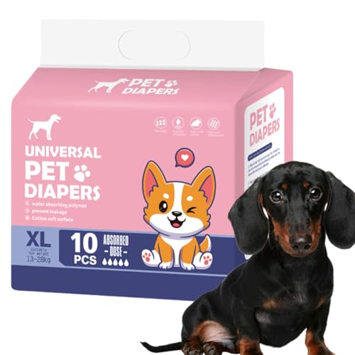 Gvblkq Hundewindeln | Periodenwindeln für Hunde – bequeme und sichere Passform, auslaufsichere Windeln für Hunde bei , erregtem Urinieren, Training Gvblkq Hundewindeln | Periodenwindeln für Hunde – bequeme und sichere Passform, auslaufsichere Windeln für Hunde bei , erregtem Urinieren, Training von Gvblkq