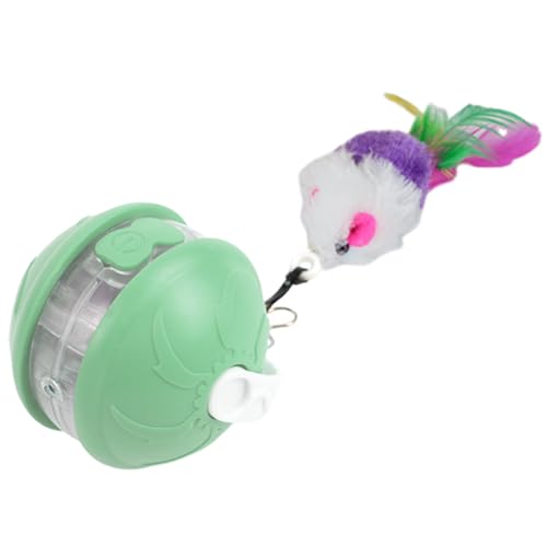 Gvblkq Interactive Cat Ball, Automatic Rolling Kitten Toy with Smart Movement, Safe Pet Entertainment and Exercise Accessory for Lawn Park Home Living Room Balcony 5x5cm Gvblkq Interactive Cat Ball, Automatic Rolling Kitten Toy with Smart Movement, Safe Pet Entertainment and Exercise Accessory for Lawn Park Home Living Room Balcony 5x5cm von Gvblkq