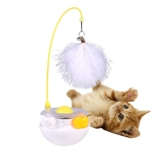 Gvblkq Interactive Cat Feather Toys, Pet Toy with Exercise Balls, Teaser Bells for Cats, Interactive Kitten Toys, Roller Tracks for Cats, Catnip for Indoor Cats, Kitten Exercise Toys, Cat Toy with B Gvblkq Interactive Cat Feather Toys, Pet Toy with Exercise Balls, Teaser Bells for Cats, Interactive Kitten Toys, Roller Tracks for Cats, Catnip for Indoor Cats, Kitten Exercise Toys, Cat Toy with B von Gvblkq
