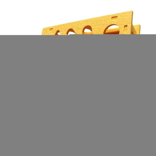 Gvblkq Katzen-Puzzle-Spielzeug, interaktives Intelligenz-Labyrinth, sensorisches Stimulationsspiel, integrierte Glocke und rollender Ball, ansprechendes geistiges Herausforderungsdesign, ideal für von Gvblkq