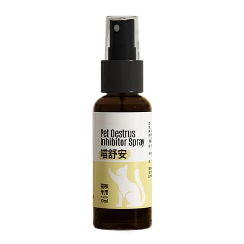 Gvblkq Pheromon-Spray zur Beruhigung von Katzen, 50 ml, Kratzschutz für Katzen, hormonelle Wirkungen, Kätzchennebel reduziert Kratzer, Möbelpinkeln und Markieren, für Reisen und Stressabbau, 4 x 14 cm Gvblkq Pheromon-Spray zur Beruhigung von Katzen, 50 ml, Kratzschutz für Katzen, hormonelle Wirkungen, Kätzchennebel reduziert Kratzer, Möbelpinkeln und Markieren, für Reisen und Stressabbau, 4 x 14 cm von Gvblkq