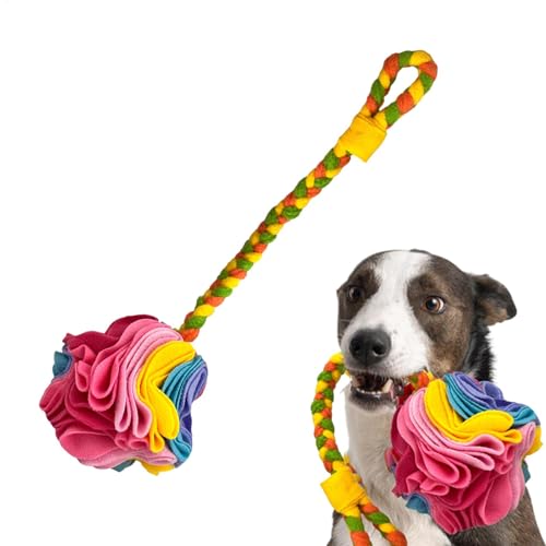 Gvblkq Snuffle Ball for Dogs, Soft Interactive Foraging Toy, Washable Pet Puzzle Ball, Puppy Dispenser Slow Feeder for Entertainment & Training, Interactive Dog Puzzle Ball Gvblkq Snuffle Ball for Dogs, Soft Interactive Foraging Toy, Washable Pet Puzzle Ball, Puppy Dispenser Slow Feeder for Entertainment & Training, Interactive Dog Puzzle Ball von Gvblkq