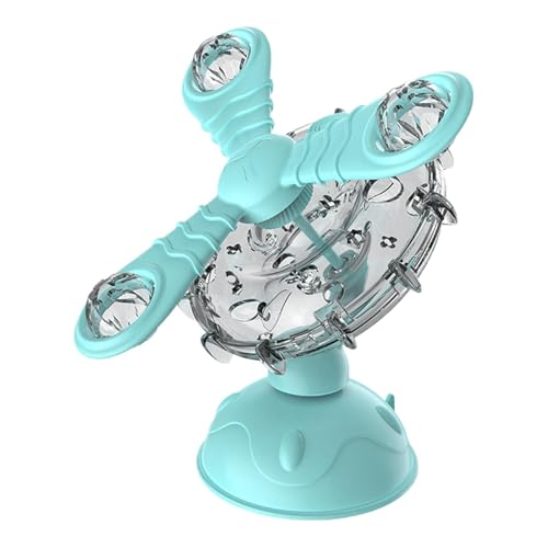 Gvblkq Stimulating Cat Toys for Indoor, Degree Rotating Cat Treat Dispenser, 5.35x5.94x6.14 Inches Interactive Slow Feeder, Enrichment Toy for Companionship for Small and Big Animal Gvblkq Stimulating Cat Toys for Indoor, Degree Rotating Cat Treat Dispenser, 5.35x5.94x6.14 Inches Interactive Slow Feeder, Enrichment Toy for Companionship for Small and Big Animal von Gvblkq