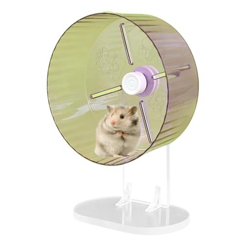 Hamster Wheel, Silent Acrylic Exercise Spinner, Pet Fitness Accessory, Smooth Running Design for Small Animals, Sturdy Workout Wheel for Dwarf and Syrian Hamsters Hamster Wheel, Silent Acrylic Exercise Spinner, Pet Fitness Accessory, Smooth Running Design for Small Animals, Sturdy Workout Wheel for Dwarf and Syrian Hamsters von Gvblkq