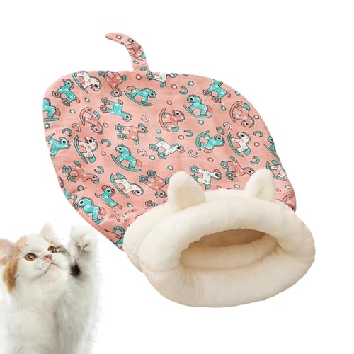 Katzen-Winterschlafsack, gemütlicher Katzen-Kuschelsack, beruhigendes Katzenbett, Katzenbett mit Schwanz-Design, bequemer Haustierschlafsack, Indoor-Katzen-Versteckbett, Katzensack für den Winter, Katzen-Winterschlafsack, gemütlicher Katzen-Kuschelsack, beruhigendes Katzenbett, Katzenbett mit Schwanz-Design, bequemer Haustierschlafsack, Indoor-Katzen-Versteckbett, Katzensack für den Winter, von Gvblkq
