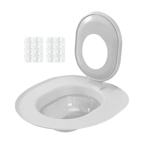 Katzentoiletten-Trainingsset, für den Innenbereich, PP, 39 x 36,5 x 26 cm, Katzentoiletten-Alternative mit Saugnapf-Boden, ohne Bohren, Haustier-Wohnung, Boden, Badezimmer, Zuhause, ideal für Kätzchen von Gvblkq